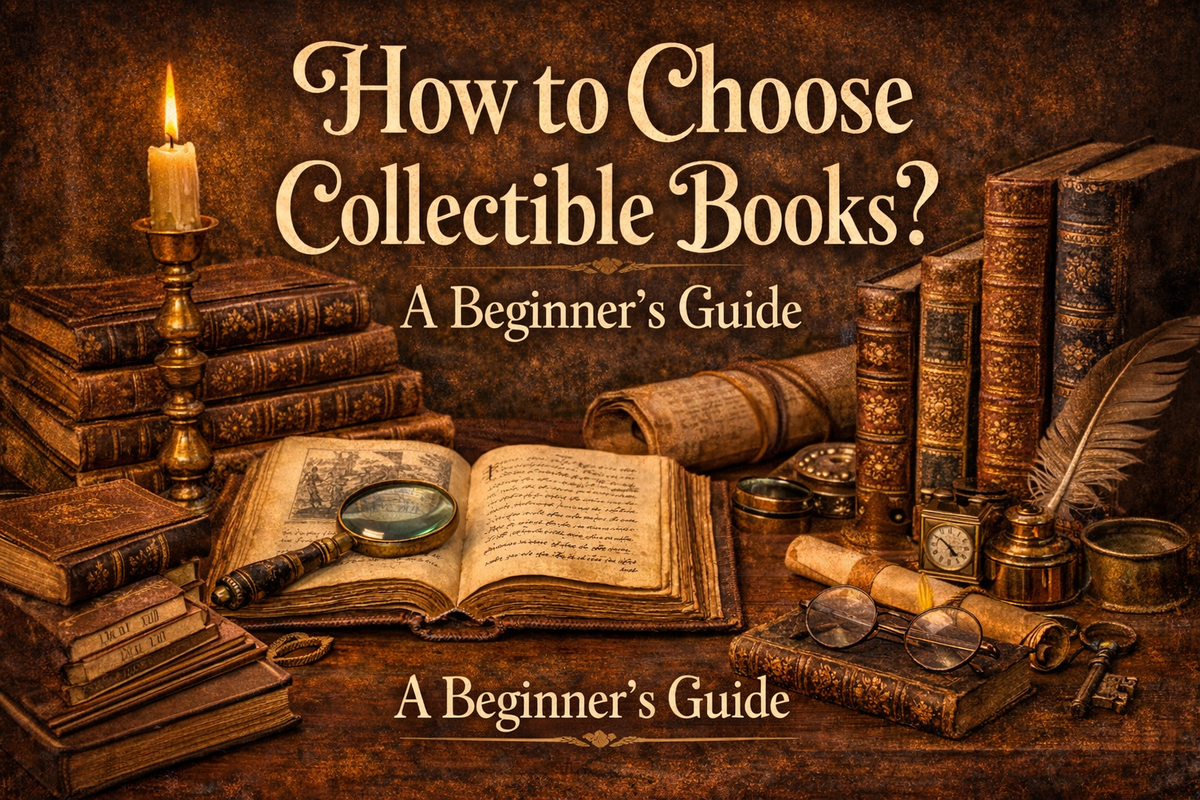 How to Choose Collectible Books? A Beginner’s Guide