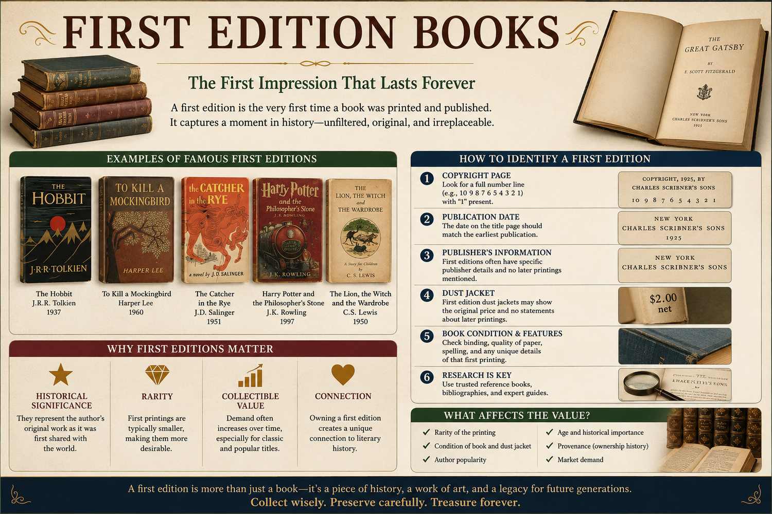 First Edition Books