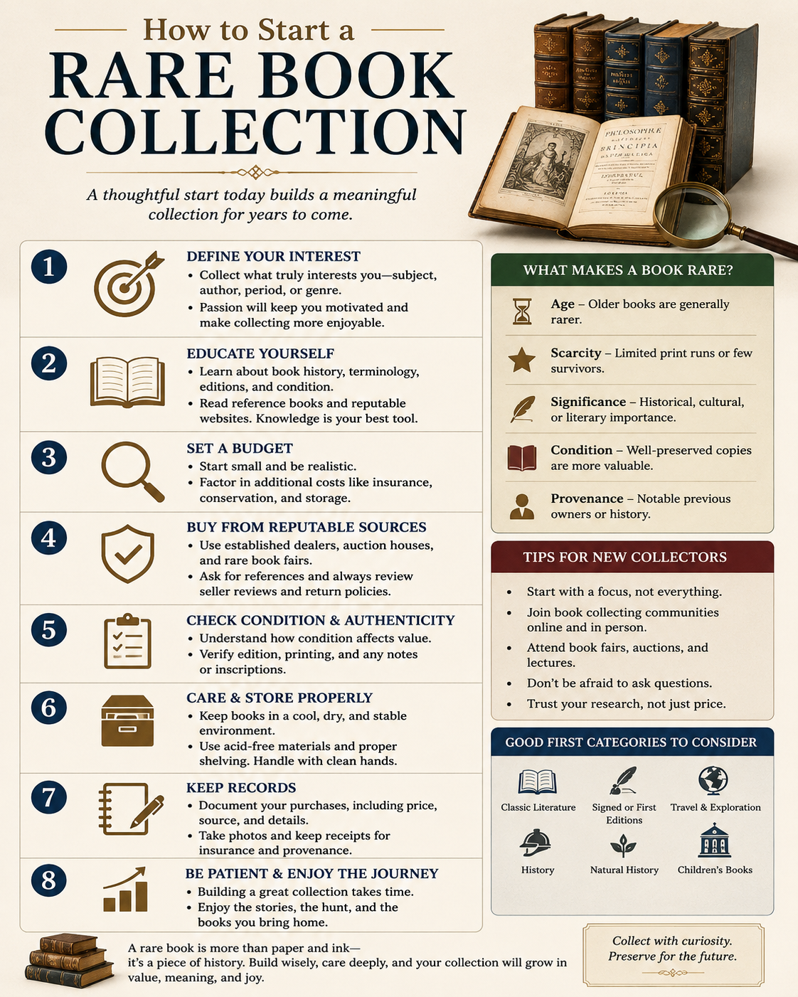 How to Start a Rare Book Collection
