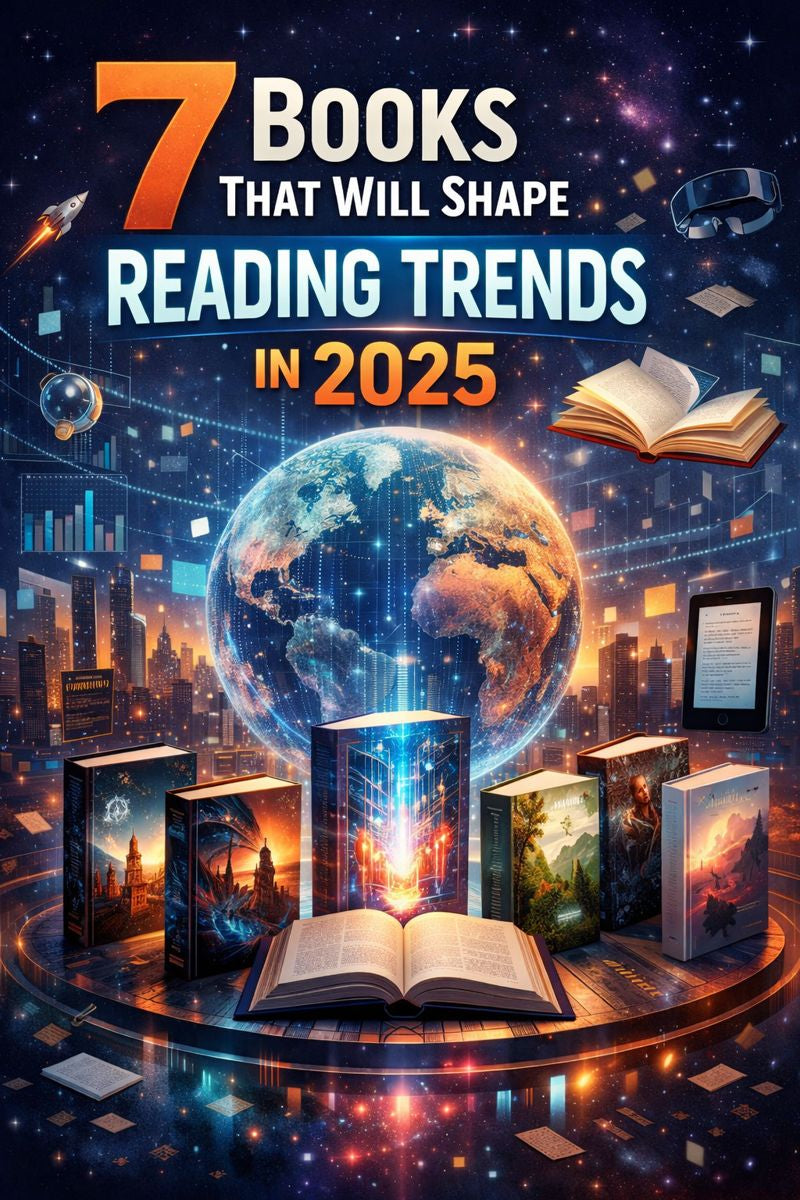 7 Books That Will Shape Reading Trends in 2025: Stories Everyone Will Be Talking About