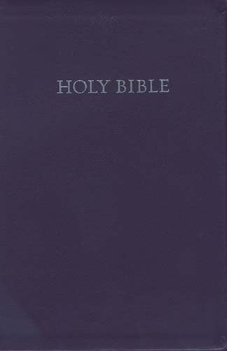 Holy Bible: King James Version, Royal Purple, Bonded Leather, Study Bible Thomas Nelson Publishers