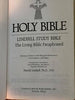 Holy Bible  Lindsell Study Bible  The Living Bible Paraphrased  Reference Edition  Trinity Broadcasting Network The Year of the Bible [Bonded Leather]