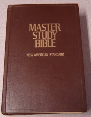 New American Standard Master Study BibleBrown461077 Anonymous