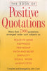 The Book of Positive Quotations Cook, John