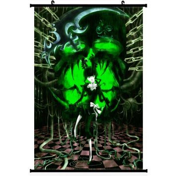 Black Rock Shooter Anime Wall Scroll Poster Dead Master(24''35'') Support Customized