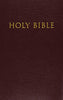 KJV, Reference Bible, Giant Print, Imitation Leather, Burgundy, Red Letter Edition Zondervan