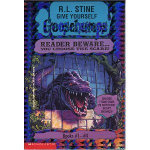 Give Yourself Goosebumps Boxed Set, Books 1  4: Escape from the Carnival of Horrors; Tick Tock, Youre Dead; Trapped in Bat Wing Hall; and The Deadly Experiments of Dr Eeek [Paperback] Stine, RL