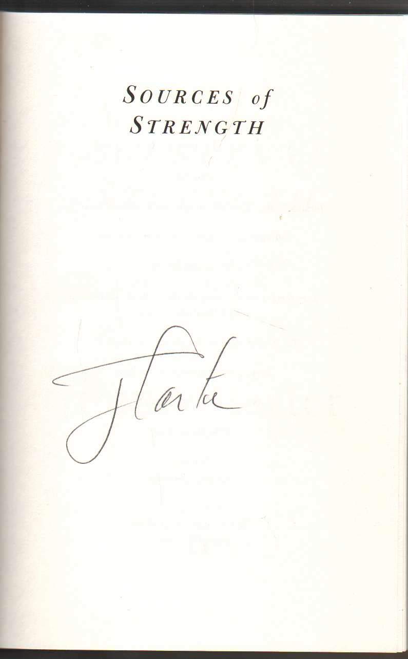 Sources of Strength: Meditations on Scripture for a Living Faith