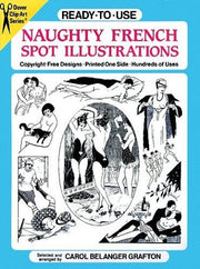 Ready-to-Use Naughty French Spot Illustrations (Clip Art)
