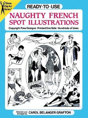 Ready-to-Use Naughty French Spot Illustrations (Clip Art)