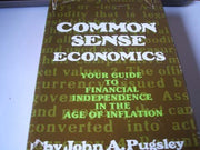 COMMON SENSE ECONOMICS. Your Guide to Financial Independence in The Age of Inflation.