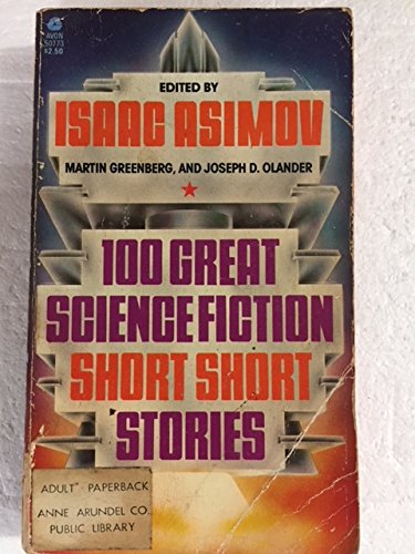 100 Great Science Fiction Short Short Stories Asimov, Isaac