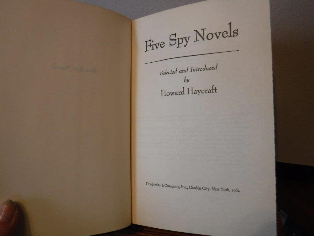 Five Spy Novels