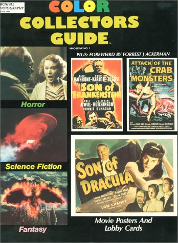 Color Collectors Guide #1 - Horror, Science Fiction, Fantasy Movie Posters & Lobby Cards