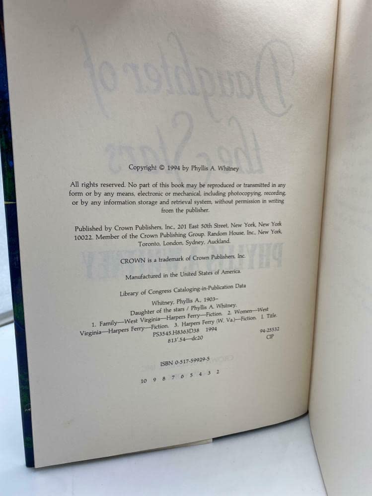 Daughter Of The Stars