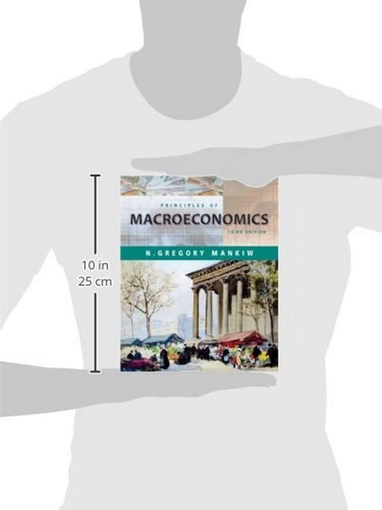 Cover of Principles of Macroeconomics (with Xtra!) by N. Gregory Mankiw displaying dimensions.