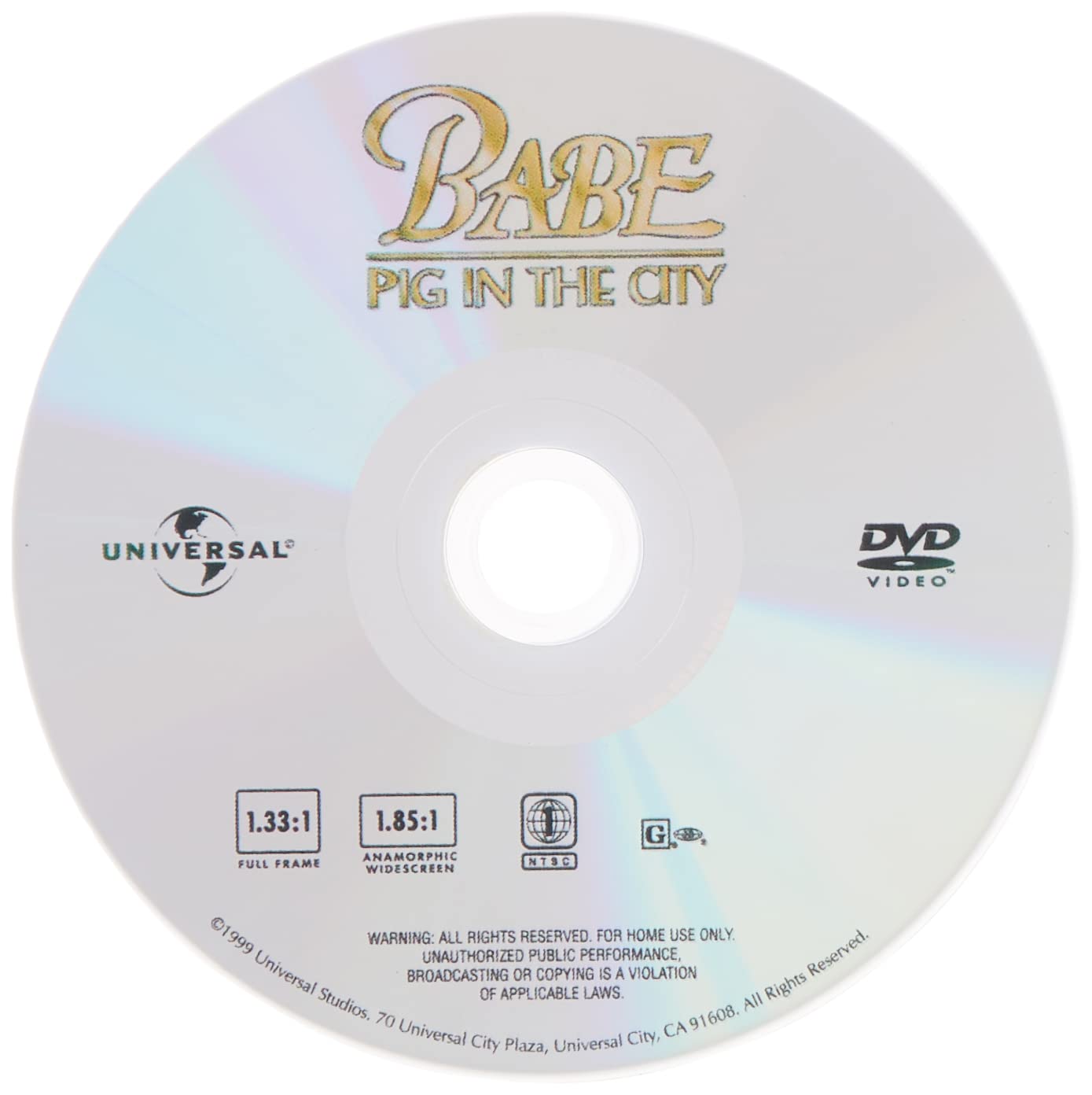 Babe: Pig in the City [DVD]