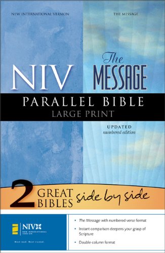 NIVThe Message Parallel Bible, Large Print Zondervan