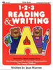 Totline 123 Reading  Writing  PreReading and PreWriting Opportunities for Young Children 123 Series Warren, Jean and Ekberg, Marion Hopping