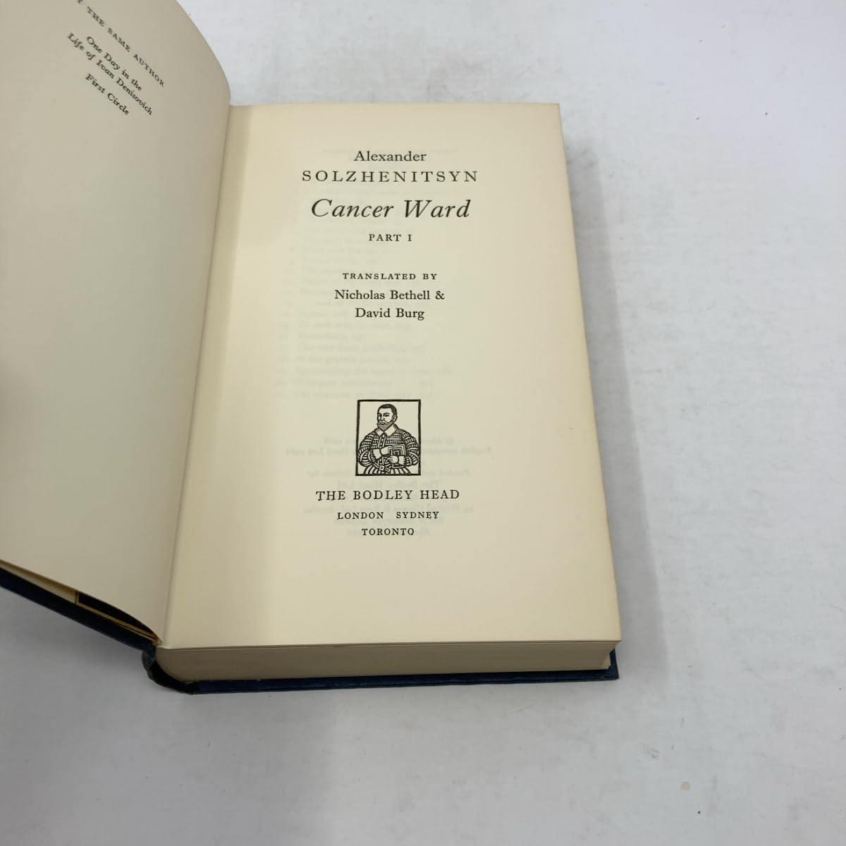 CANCER WARD: Part One