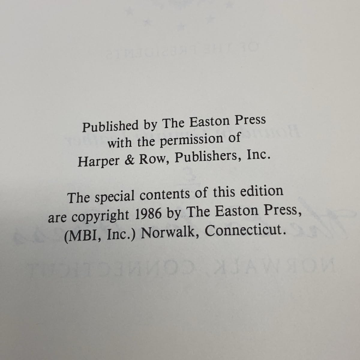 In the Days of McKinley [Easton Press Library of American Presidents]