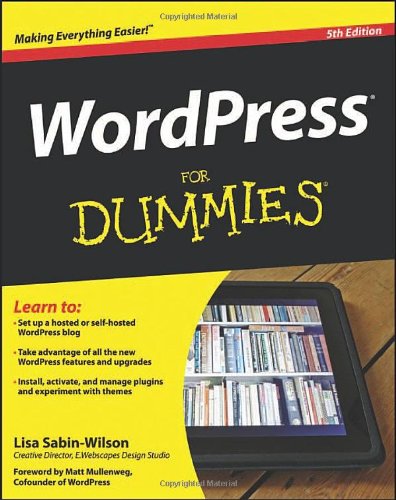 WordPress For Dummies SabinWilson, Lisa and Mullenweg, Matt