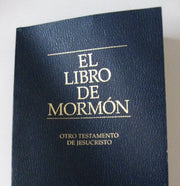 El Libro De Mormon Otro Testamento de Jesus Cristo BLUE PAPERBACK SPANISH EDITION
