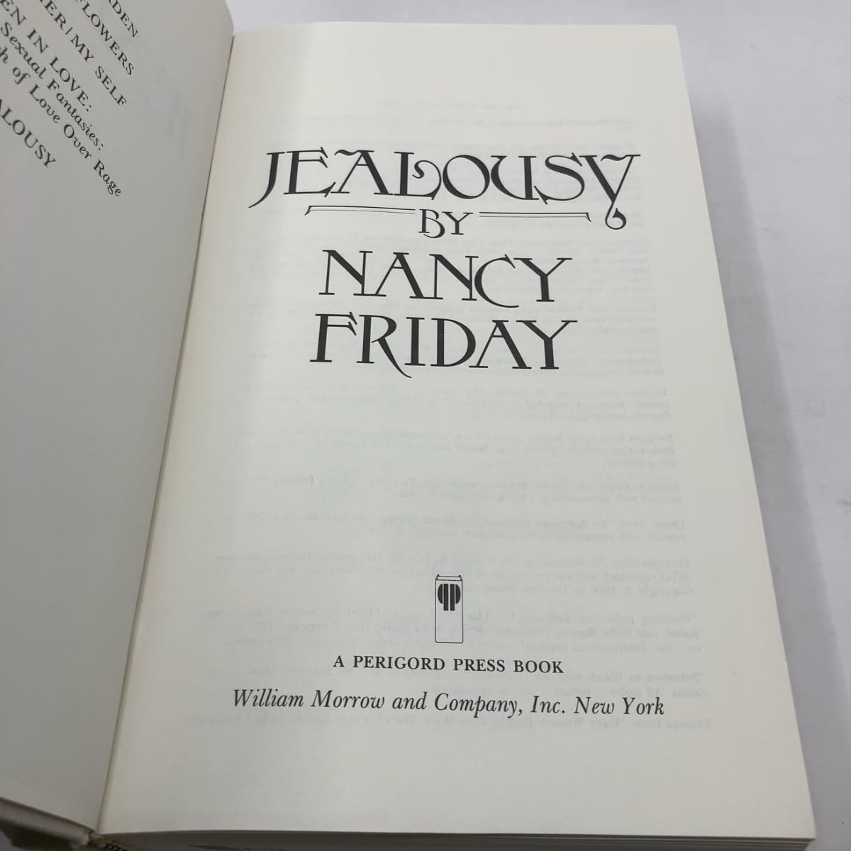 Jealousy