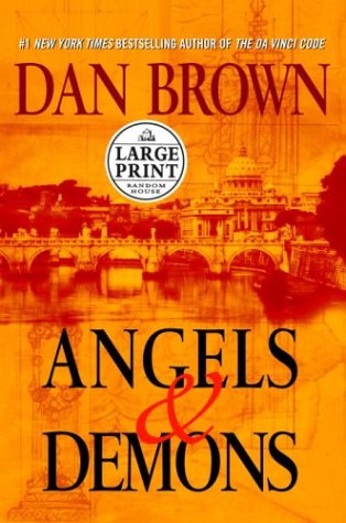 Angels  Demons Random House Large Print Brown, Dan
