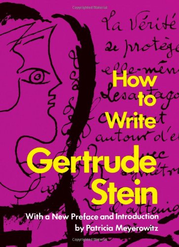 How to Write Stein, Gertrude