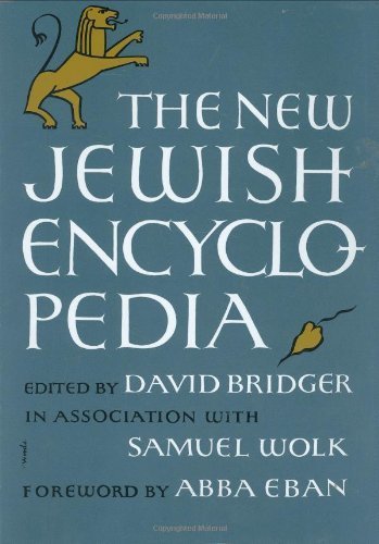 The New Jewish Encyclopedia by David Bridger 19760903 [Hardcover] David Bridger