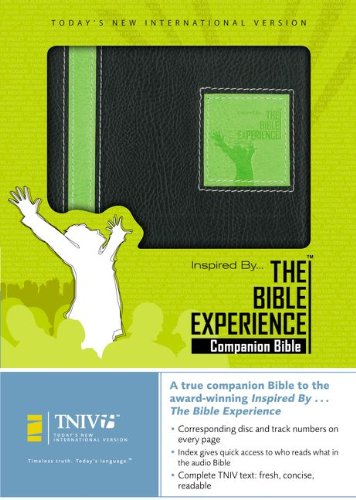 Inspired ByThe Bible Experience Companion Bible, Black  Lime Edition Zondervan