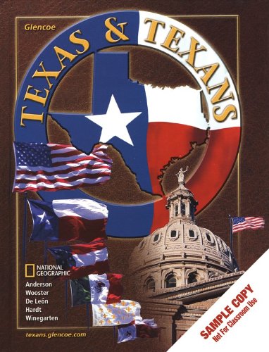 Texas and Texans, Student Edition Adrian N Anderson
