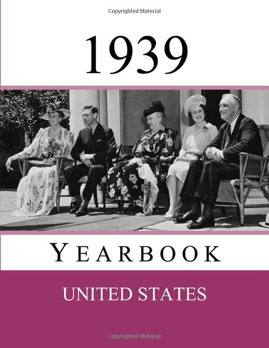 1939 US Yearbook: Original book full of facts and figures from 1939  Unique birthday gift  present idea [Paperback] Presley, Drew