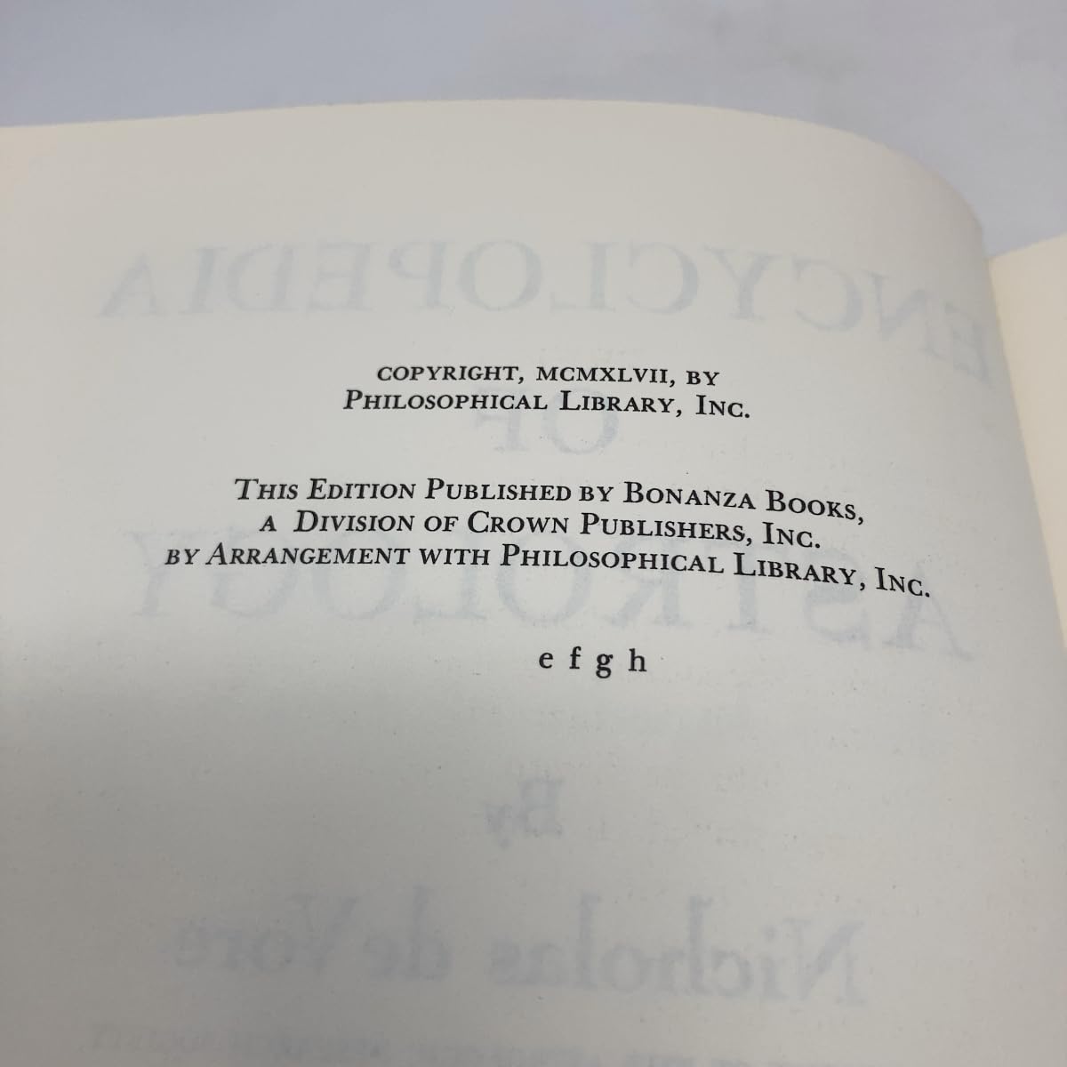 Encyclopedia of Astrology