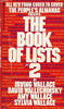 The Peoples Almanac Presents the Book of Lists No 2 Wallace, Irving