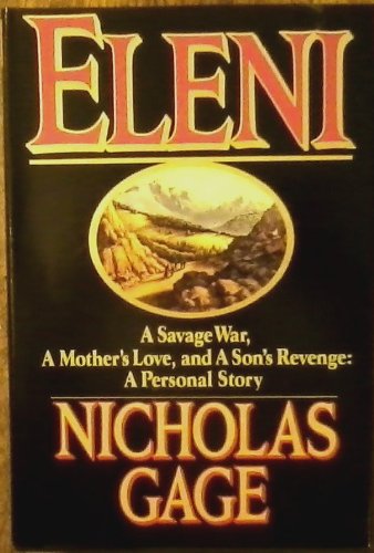 Eleni [Hardcover] Gage, Nicholas