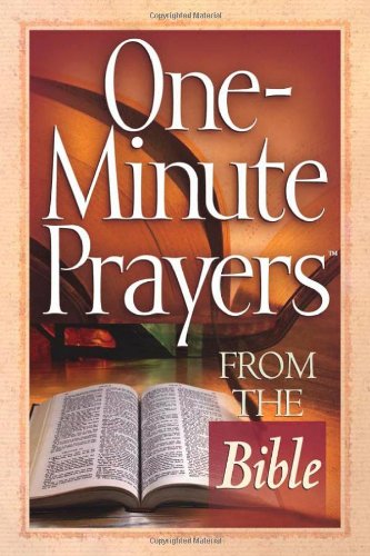 OneMinute Prayers from the Bible Lyda, Hope