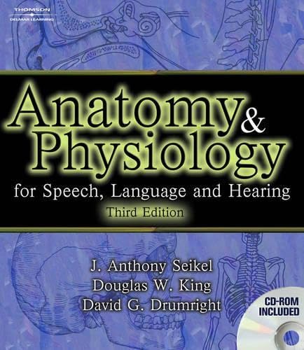 Anatomy and Physiology for Speech, Language, and Hearing