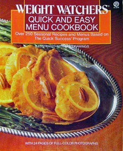 Weight Watchers Quick and Easy Menu Weight Watchers International