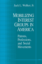 Mobilizing Interest Groups in America: Patrons, Professions, and Social Movements (5)