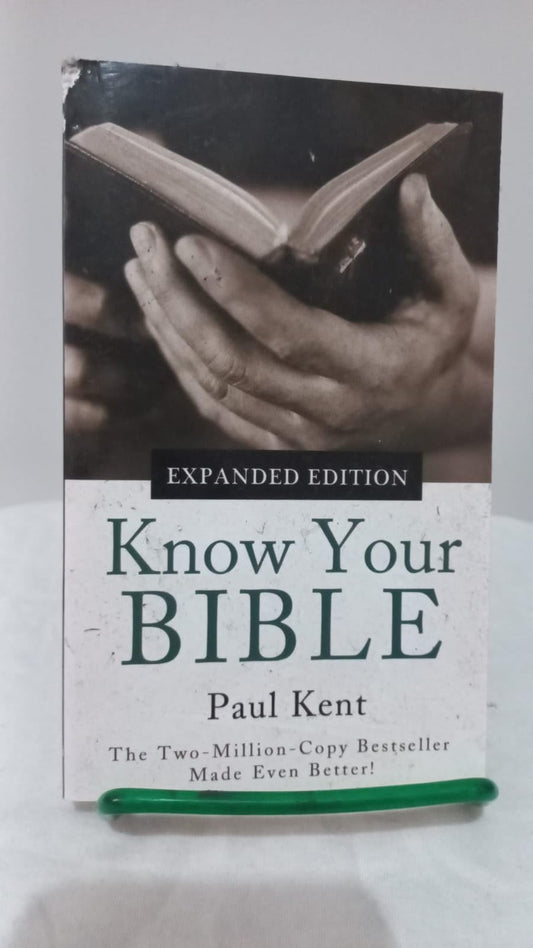 Know Your Bible VALUE BOOKS Kent, Paul