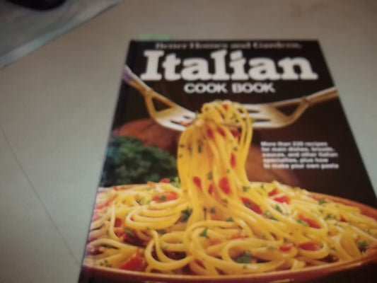 Better Homes and Gardens Italian Cook Book Better Homes and Gardens