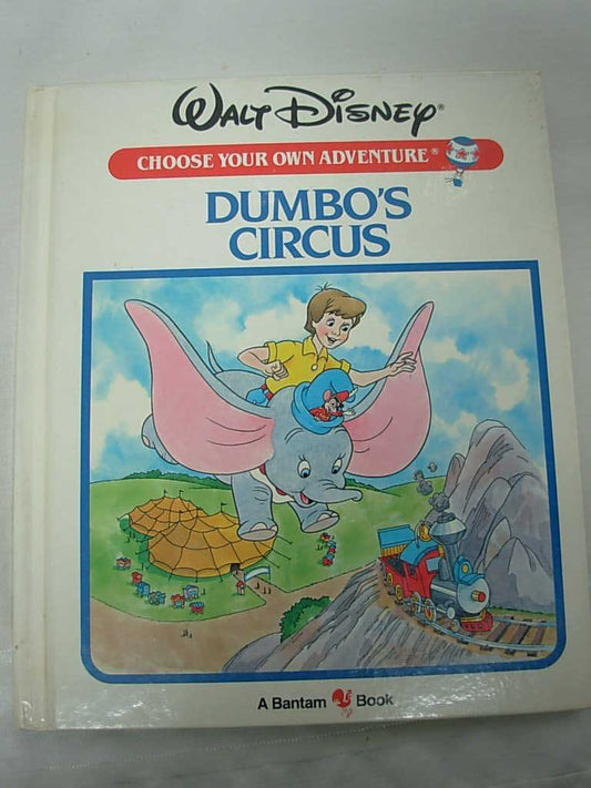 DUMBOS CIRCUS Walt Disney Choose Your Own Adventure, No 3 Razzi, Jim