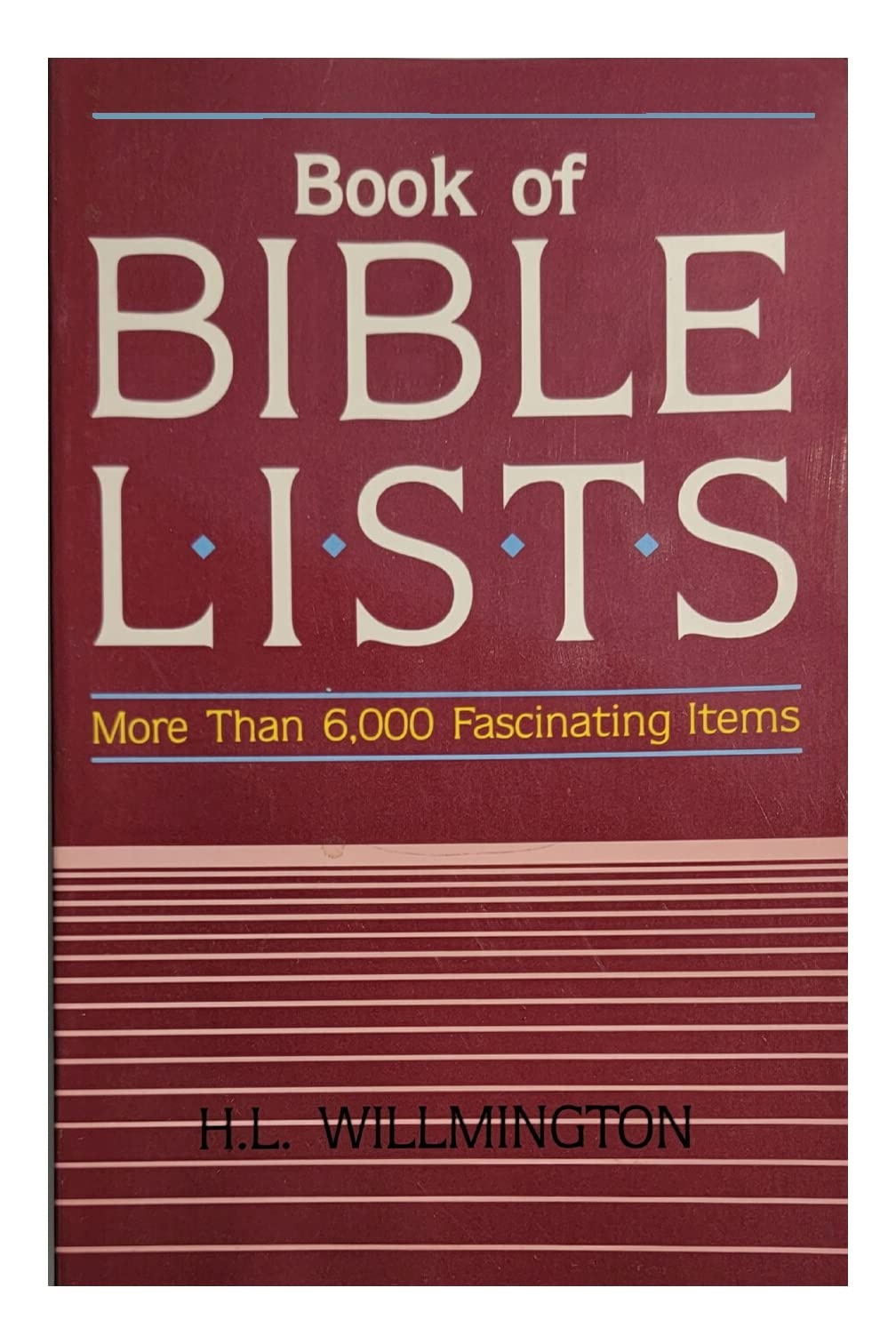 Book of Bible Lists