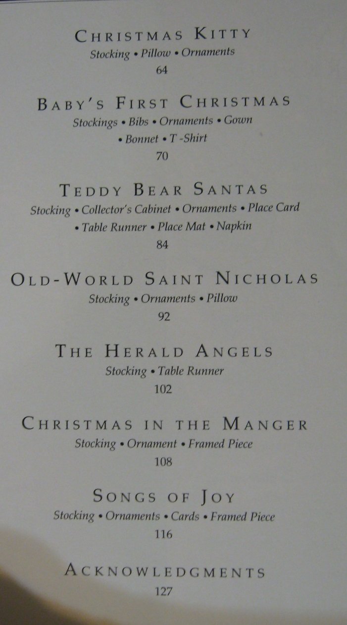 Christmas Stockings in Cross-Stitch