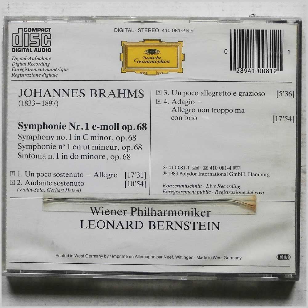Brahms: Symphony 1
