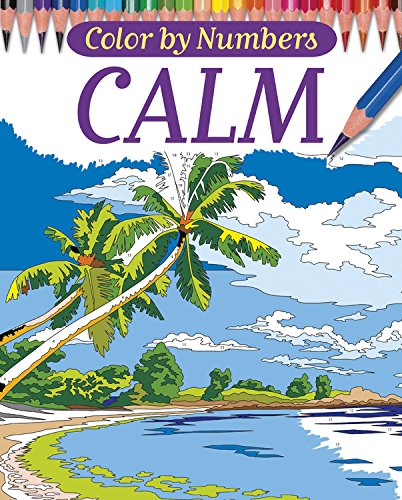 Color By Numbers  Calm Chartwell Coloring Books Woodroffe, David