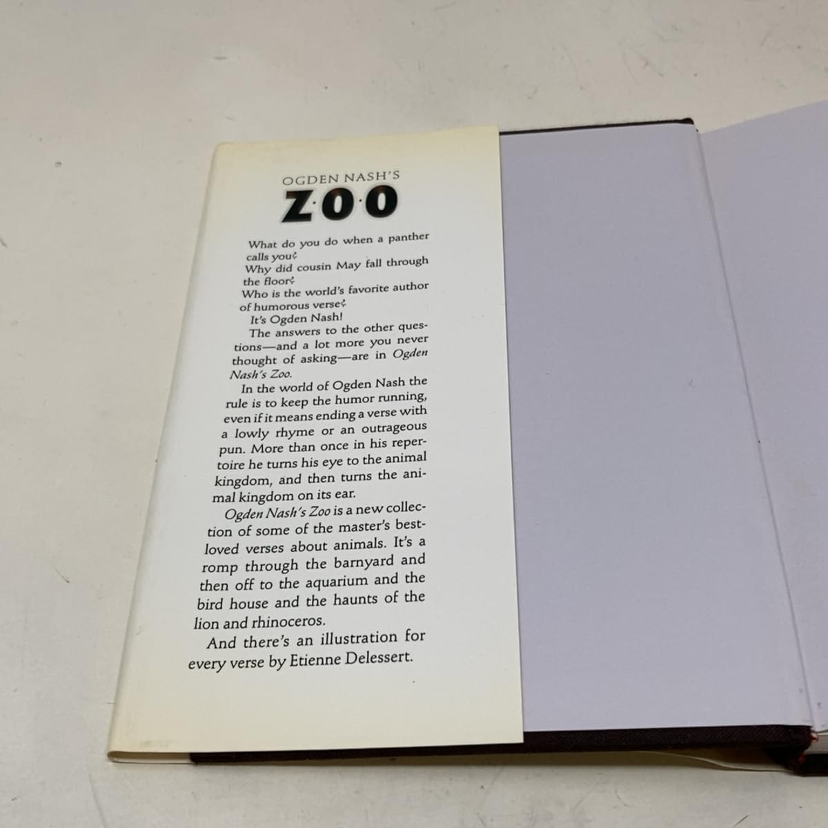Ogden Nash's Zoo