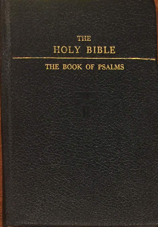 The Book of Psalms; from the Holy Bible: Volume Three: The Sapiential Books [Hardcover] Catholic Bible Association
